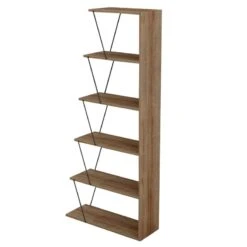 ΒΙΒΛΙΟΘΗΚΗ ΜΙΝΙ TARS HM2241.14 ΦΥΣΙΚΟ ΟΑΚ ΜΑΥΡΕΣ ΜΕΤΑΛ. ΒΕΡΓΕΣ 65x22-24x146Υεκ. 8 ΒΙΒΛΙΟΘΗΚΗ ΜΙΝΙ TARS HM2241.14 ΦΥΣΙΚΟ ΟΑΚ ΜΑΥΡΕΣ ΜΕΤΑΛ. ΒΕΡΓΕΣ 65x22-24x146Υεκ. -Vougioukas vivliothiki mini tars hm2241 14 phisiko oak maires metal verges 65 22 24 146iek 1 3