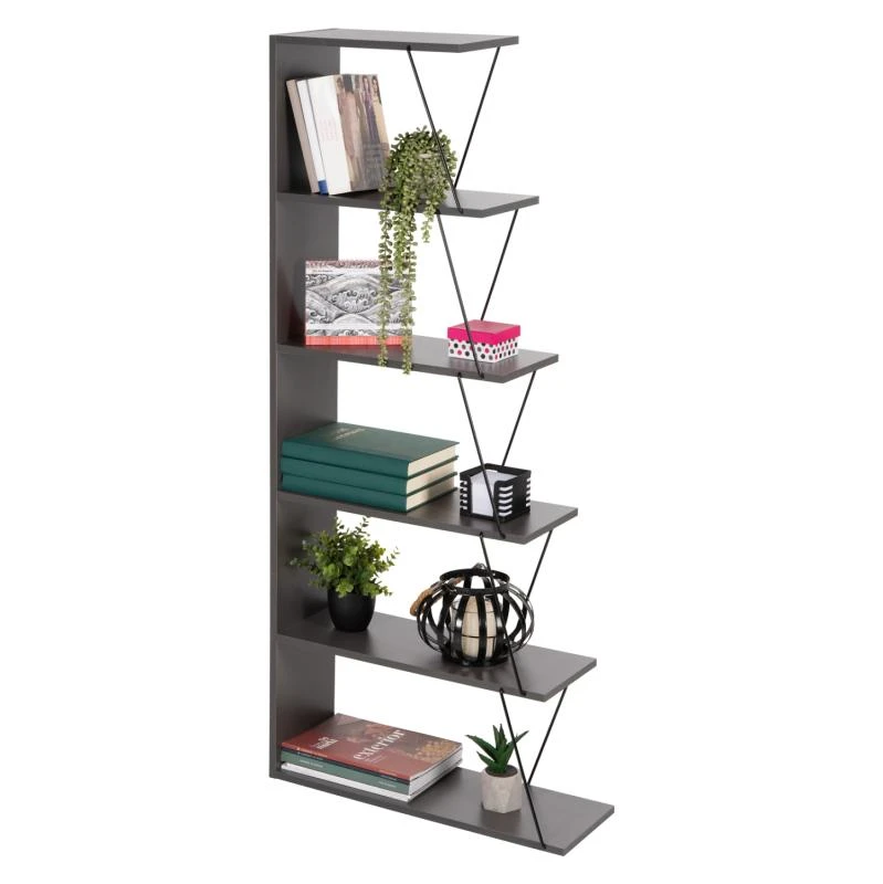 ΒΙΒΛΙΟΘΗΚΗ ΜΙΝΙ TARS HM2241.20 ΓΚΡΙ ΜΕΛΑΜΙΝΗ-ΜΑΥΡΕΣ ΜΕΤΑΛ. ΒΕΡΓΕΣ 65x22-24x146Υεκ. 1 ΒΙΒΛΙΟΘΗΚΗ ΜΙΝΙ TARS HM2241.20 ΓΚΡΙ ΜΕΛΑΜΙΝΗ-ΜΑΥΡΕΣ ΜΕΤΑΛ. ΒΕΡΓΕΣ 65x22-24x146Υεκ.