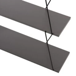 ΒΙΒΛΙΟΘΗΚΗ ΜΙΝΙ TARS HM2241.20 ΓΚΡΙ ΜΕΛΑΜΙΝΗ-ΜΑΥΡΕΣ ΜΕΤΑΛ. ΒΕΡΓΕΣ 65x22-24x146Υεκ. 10 ΒΙΒΛΙΟΘΗΚΗ ΜΙΝΙ TARS HM2241.20 ΓΚΡΙ ΜΕΛΑΜΙΝΗ-ΜΑΥΡΕΣ ΜΕΤΑΛ. ΒΕΡΓΕΣ 65x22-24x146Υεκ. -Vougioukas vivliothiki mini tars hm2241 20 gkri melamini maires metal verges 65 22 24 146iek 1 4