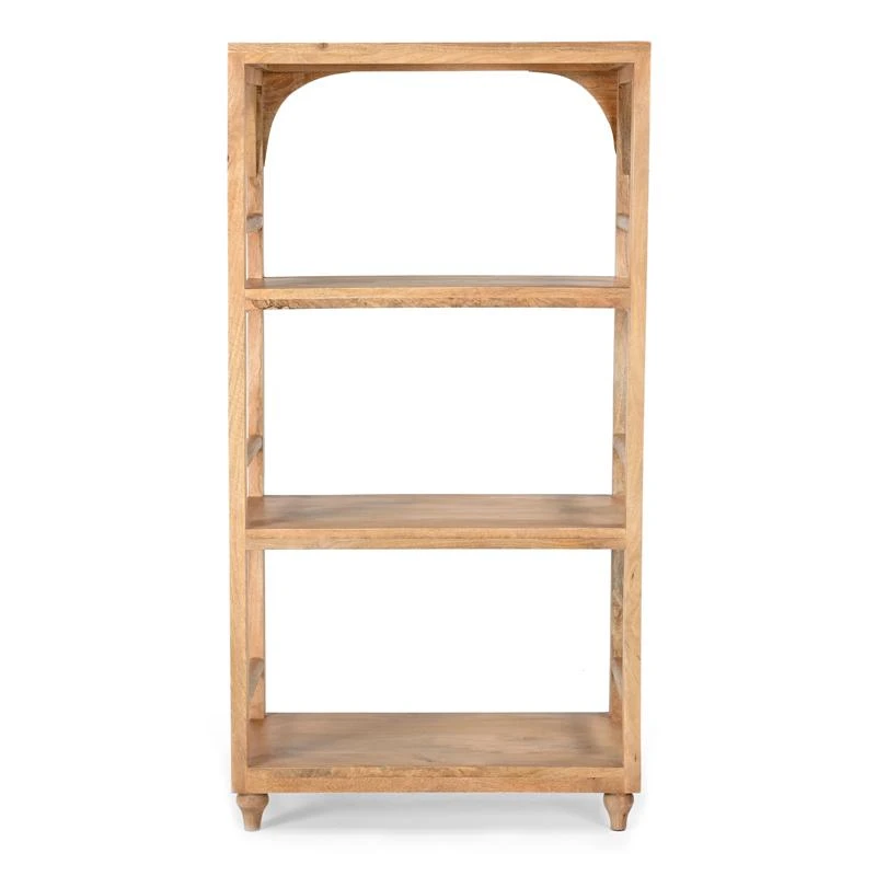 Βιβλιοθήκη Novel Inart μασίφ ξύλο ακακίας 66x35.5x127εκ 1 Βιβλιοθήκη Novel Inart μασίφ ξύλο ακακίας 66x35.5x127εκ