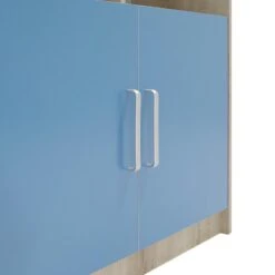 Βιβλιοθήκη παιδική σύνθετη Looney Pakoworld χρώμα Castillo-μπλε 80,5x36,5x183,5εκ -Vougioukas vivliothiki paithiki sintheti looney pakoworld chroma castillo mple 805 365 1835ek 4