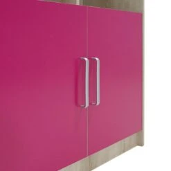 Βιβλιοθήκη παιδική σύνθετη Looney Pakoworld χρώμα Castillo-ροζ 80,5x36,5x183,5εκ -Vougioukas vivliothiki paithiki sintheti looney pakoworld chroma castillo roz 805 365 1835ek 4