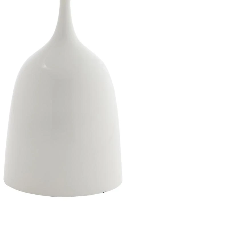 Βοηθητικό τραπέζι Agrile Inart λευκό μέταλλο Φ50x60εκ 2 Βοηθητικό τραπέζι Agrile Inart λευκό μέταλλο Φ50x60εκ - Image 2