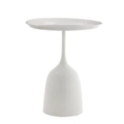 Βοηθητικό τραπέζι Agrile Inart λευκό μέταλλο Φ50x60εκ 6 Βοηθητικό τραπέζι Agrile Inart λευκό μέταλλο Φ50x60εκ -Vougioukas voithitiko trapezi agrile inart leiko metallo ph50 60ek 2