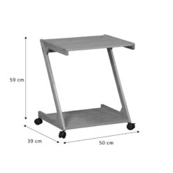 Βοηθητικό τραπέζι Fit Pakoworld MDF φυσικό 50x39x59εκ -Vougioukas voithitiko trapezi fit pakoworld mdf phisiko 50 39 59ek 3