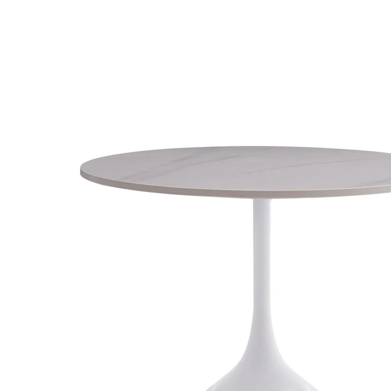 Βοηθητικό τραπέζι Kousien Inart λευκό Sintered Stone Φ50x60εκ 1 Βοηθητικό τραπέζι Kousien Inart λευκό Sintered Stone Φ50x60εκ