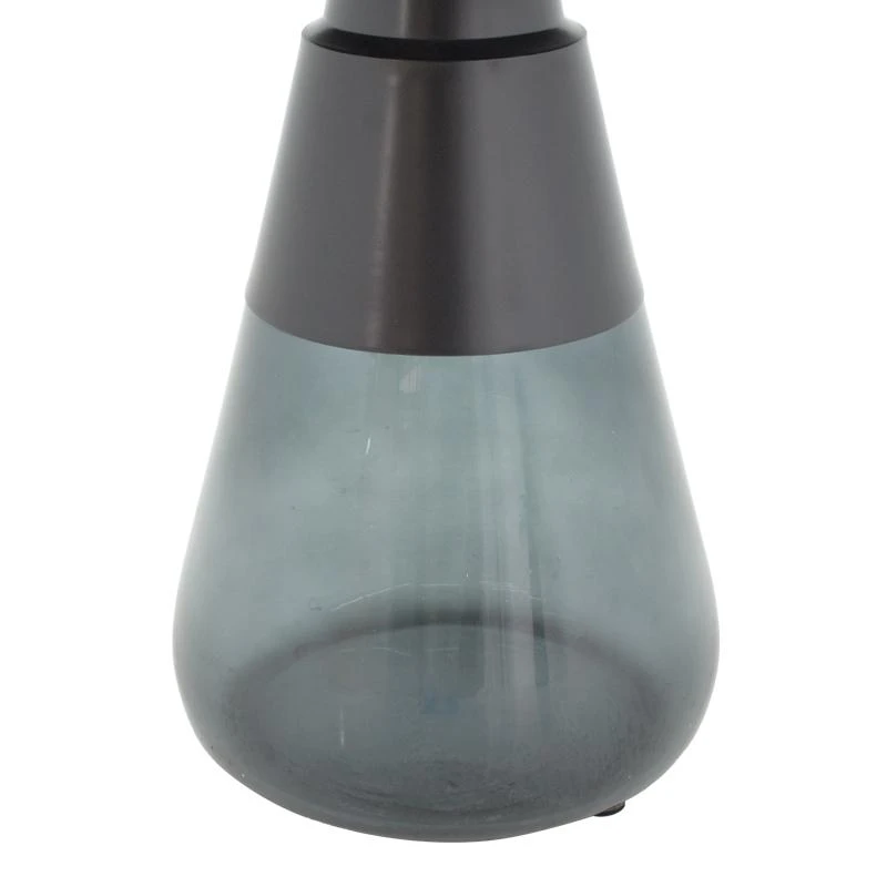 Βοηθητικό τραπέζι Kunlo Inart μαύρο μέταλλο-μαύρο γυαλί Φ50x53.5εκ 2 Βοηθητικό τραπέζι Kunlo Inart μαύρο μέταλλο-μαύρο γυαλί Φ50x53.5εκ - Image 2